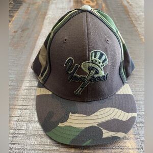 New York Yankees Fitted Ball Cap Camo Cooperstown Collection Professional Model